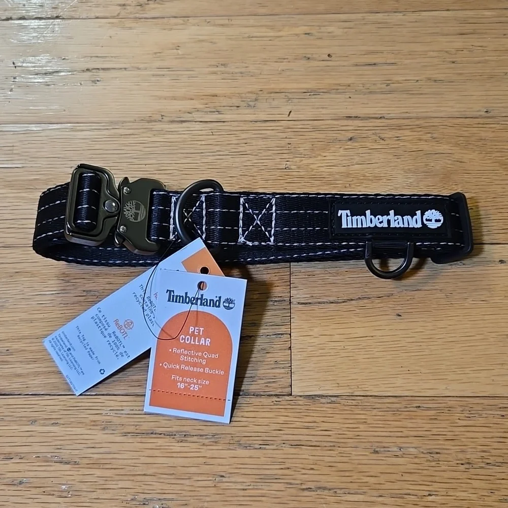 NWT Timberland Large Tactical Web Pet Collar